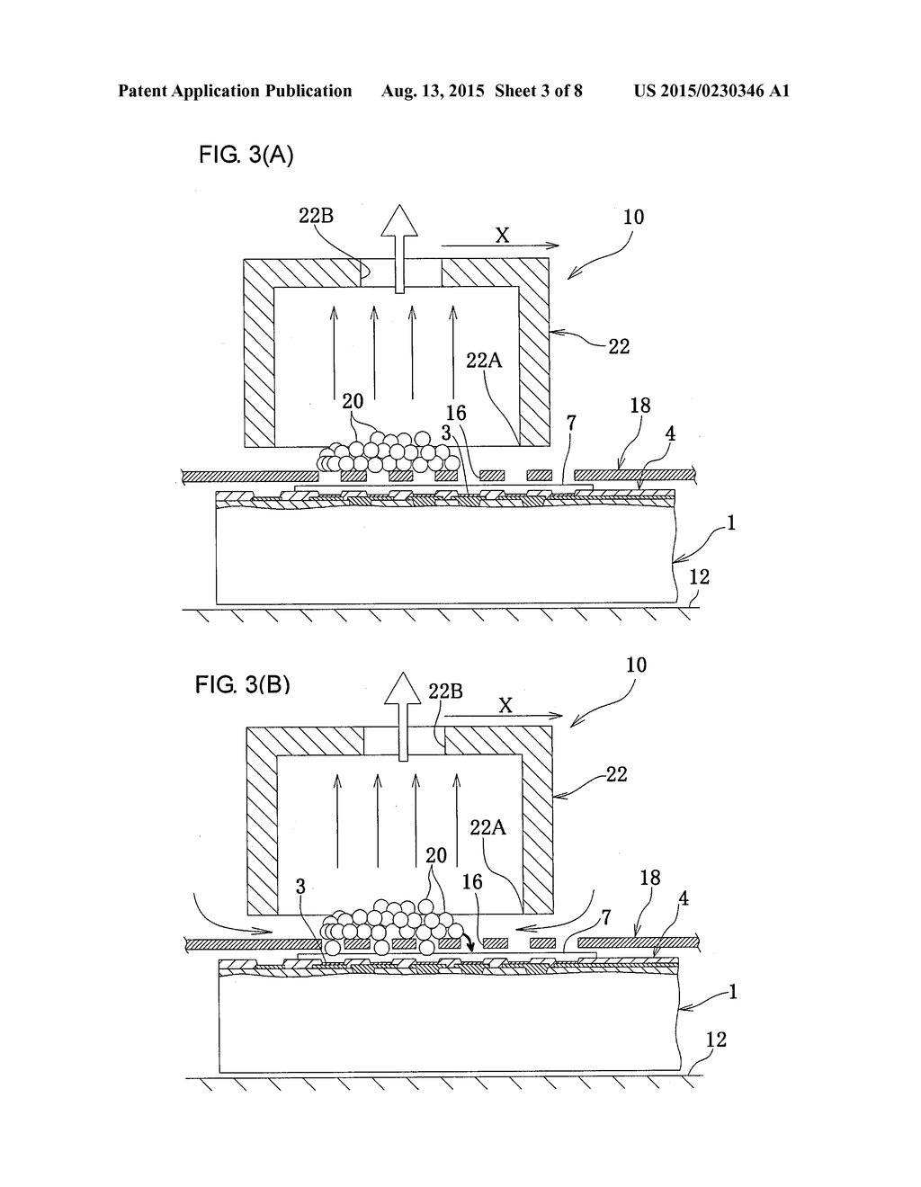 MASK FOR LOADING BALL, BALL LOADING APPARATUS AND METHOD FOR MANUFACTURING     PRINTED WRING BOARD USING MASK - diagram, schematic, and image 04