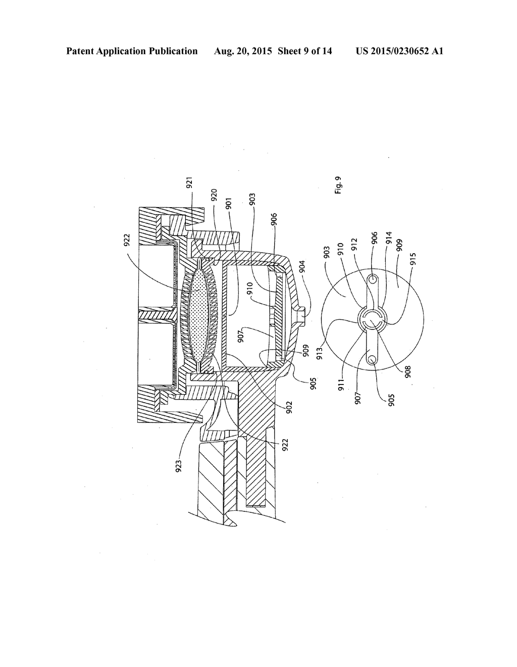 Portafilter for Capsule - diagram, schematic, and image 10