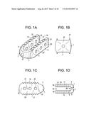 Composite Vertebral Spacers and Instrument diagram and image