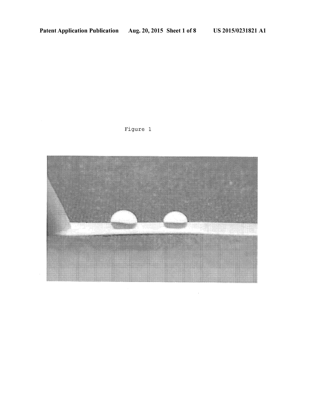 METHOD FOR THE MANUFACTURING OF A POLYMER PRODUCT WITH SUPER- OR HIGHLY     HYDROPHOBIC CHARACTERISTICS, A PRODUCT OBTAINABLE FROM SAID METHOD AND     USE THEREOF - diagram, schematic, and image 02