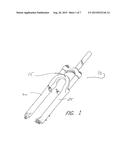 METHODS AND APPARATUS RELATED TO A UNITARY FORK BRACE diagram and image