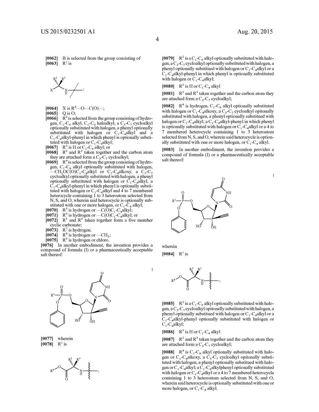 2'-Ethynyl Nucleoside Derivatives for Treatment of Viral Infections - diagram, schematic, and image 05