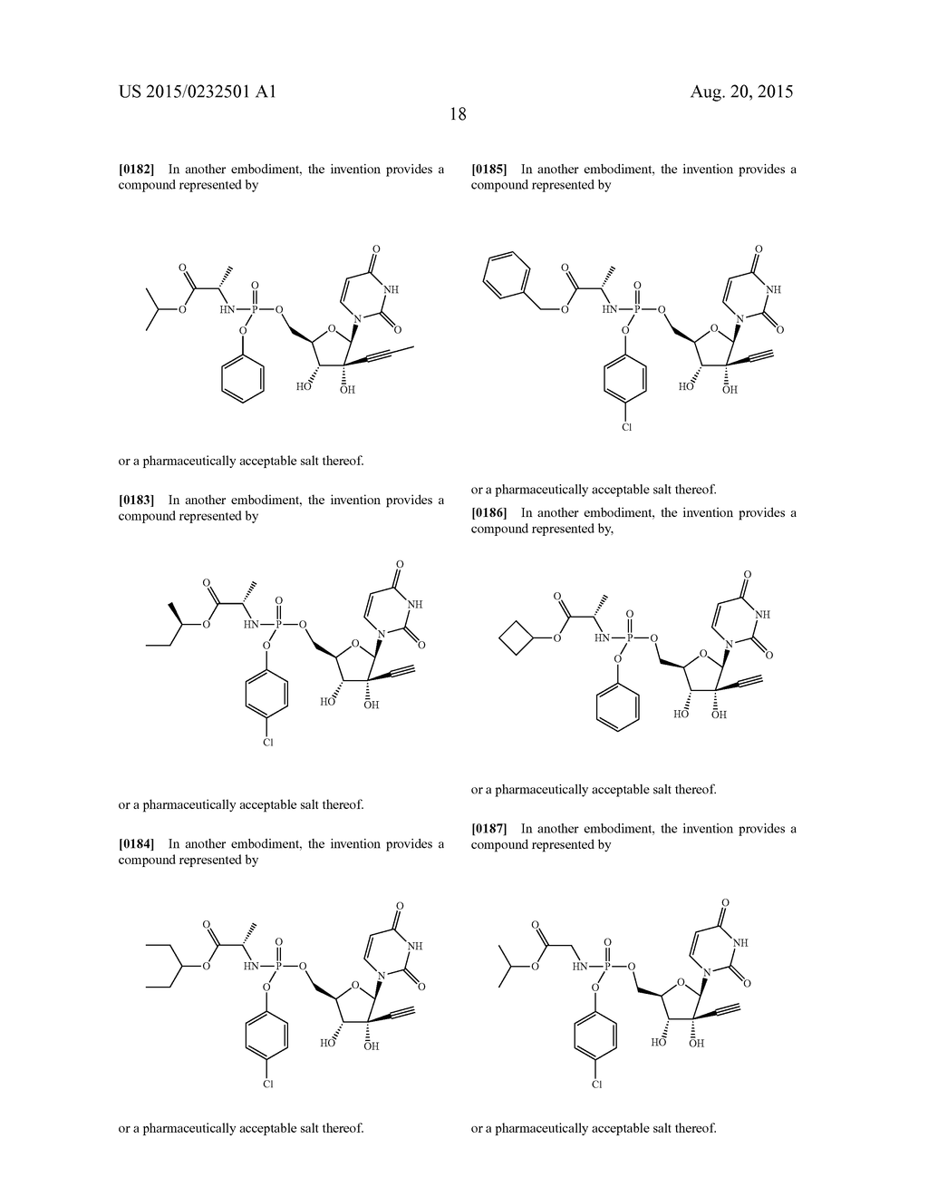 2'-Ethynyl Nucleoside Derivatives for Treatment of Viral Infections - diagram, schematic, and image 19