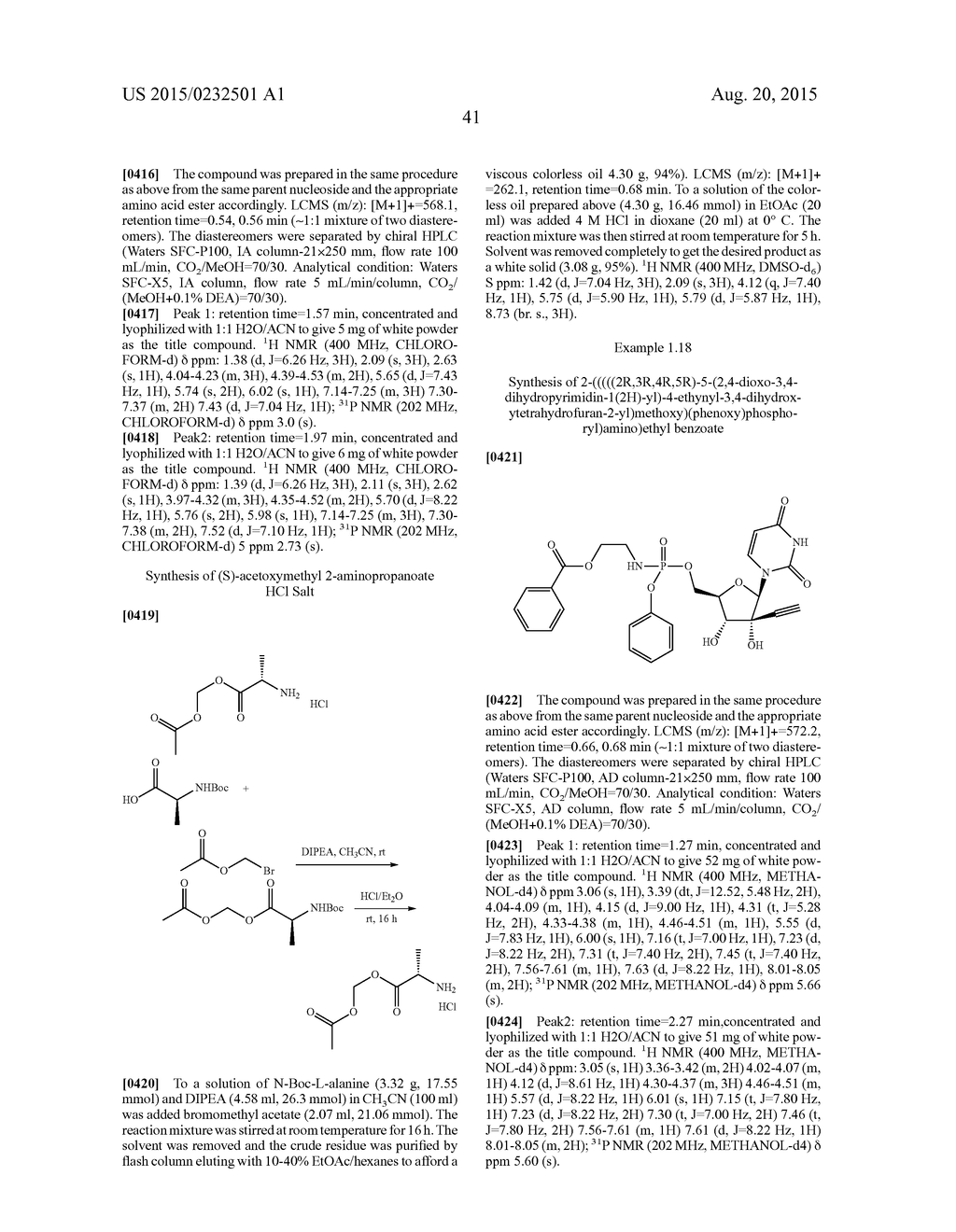 2'-Ethynyl Nucleoside Derivatives for Treatment of Viral Infections - diagram, schematic, and image 42
