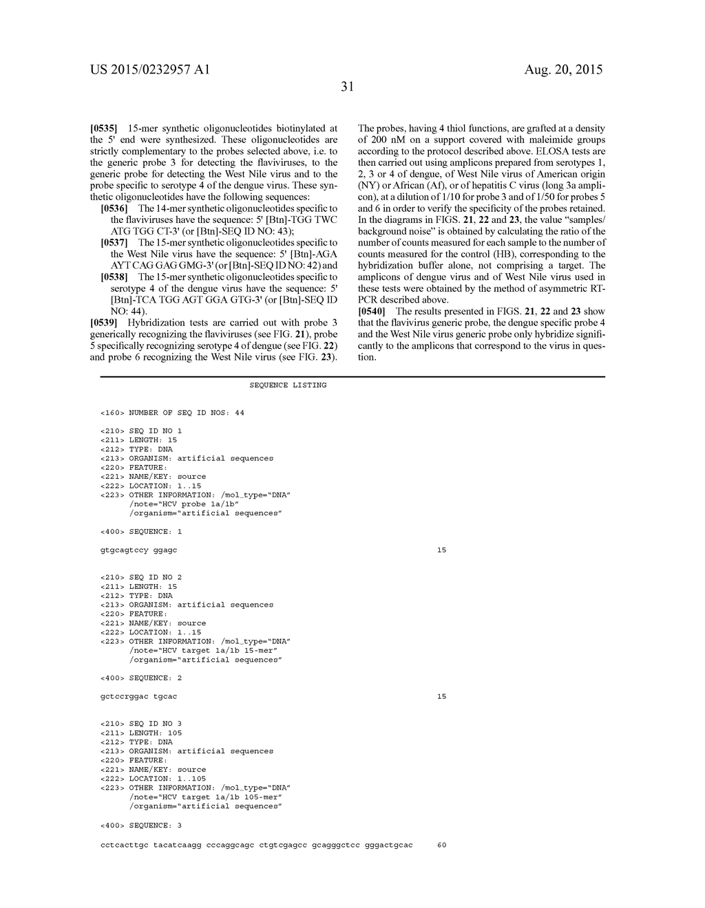 MODIFIED OLIGONUCLEOTIDES COMPRISING THIOL FUNCTIONS AND USE THEREOF FOR     DETECTING NUCLEIC ACIDS - diagram, schematic, and image 56