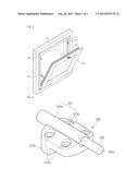 TILT AND TURN WINDOW SYSTEM HAVING DAMPER diagram and image