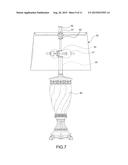 POSITIONING STRUCTURE FOR LAMP SHADE diagram and image