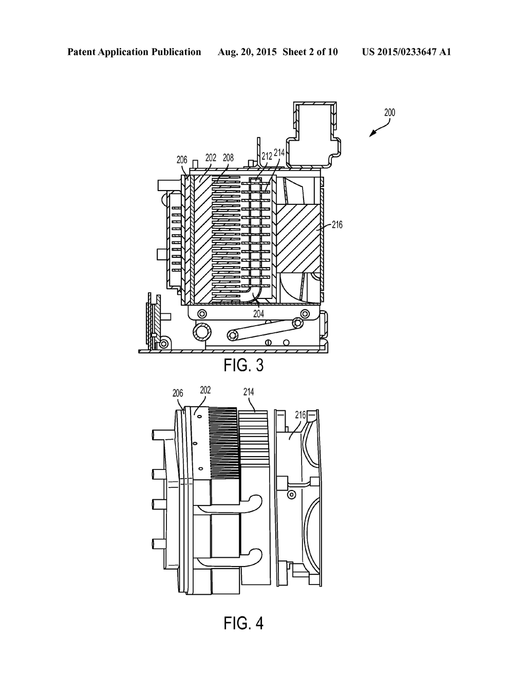 METHOD AND SYSTEM OF HEAT DISSIPATION UTILIZING A HEAT PIPE IN COMBINATION     WITH AN EXTRUDED HEAT SINK - diagram, schematic, and image 03