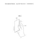 USER INPUT PROCESSING METHOD AND APPARATUS USING VISION SENSOR diagram and image