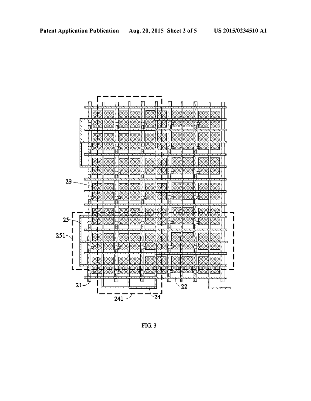 TOUCH-CONTROLLED DISPLAY PANEL AND TOUCH-CONTROLLED DISPLAY DEVICE - diagram, schematic, and image 03