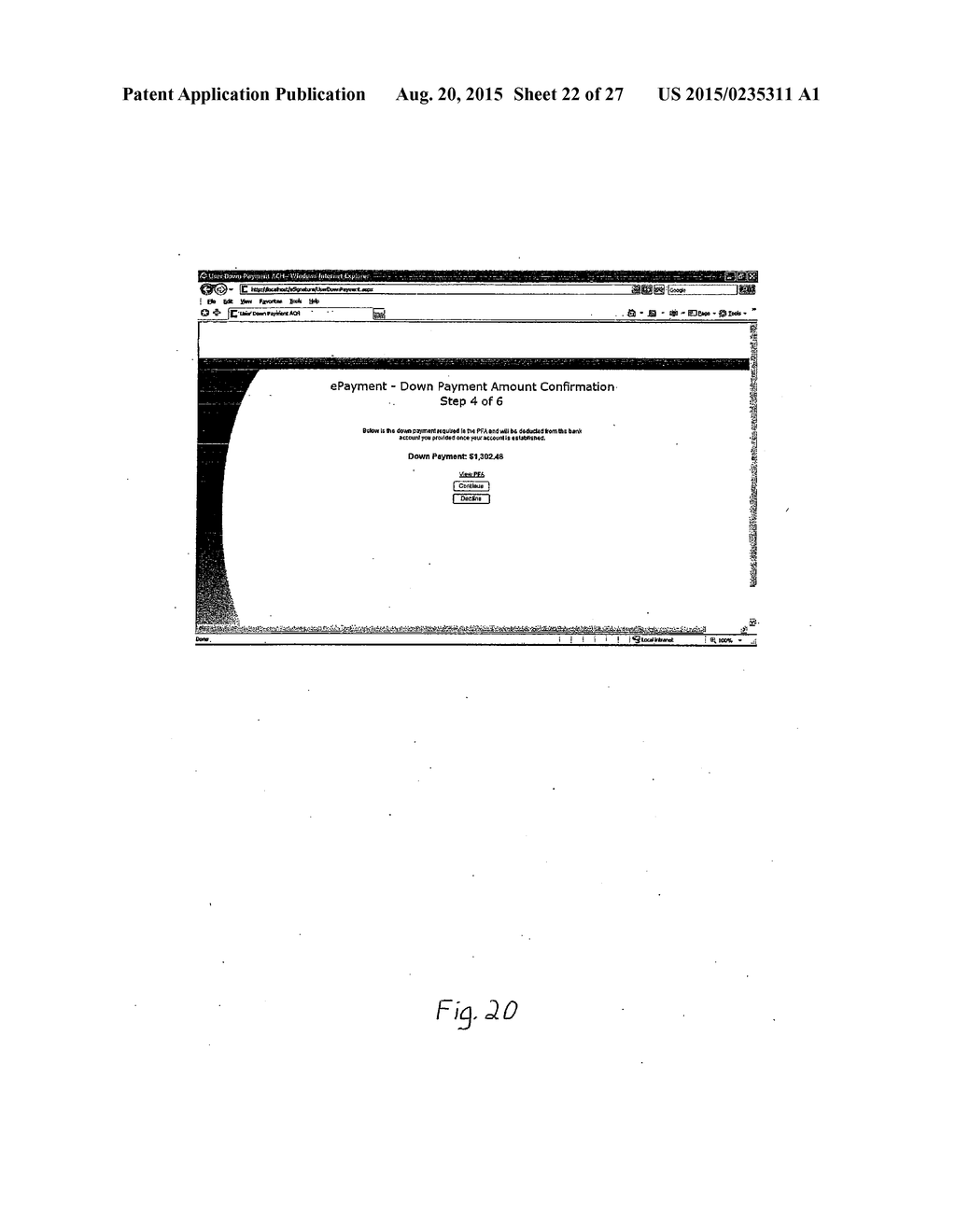 System and Method of Electronically Perfecting A Premium Finance Agreement - diagram, schematic, and image 23