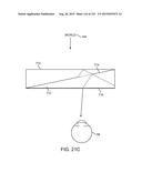 DELIVERING LIGHT BEAMS THROUGH OPTICAL FIBER CORES AT A PLURALITY OF     ANGLES FOR AUGMENTED OR VIRTUAL REALITY diagram and image