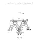 DELIVERING LIGHT BEAMS THROUGH OPTICAL FIBER CORES AT A PLURALITY OF     ANGLES FOR AUGMENTED OR VIRTUAL REALITY diagram and image