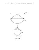 DELIVERING LIGHT BEAMS THROUGH OPTICAL FIBER CORES AT A PLURALITY OF     ANGLES FOR AUGMENTED OR VIRTUAL REALITY diagram and image