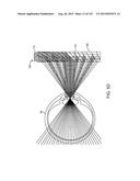 DELIVERING LIGHT BEAMS THROUGH OPTICAL FIBER CORES AT A PLURALITY OF     ANGLES FOR AUGMENTED OR VIRTUAL REALITY diagram and image