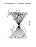 DELIVERING LIGHT BEAMS THROUGH OPTICAL FIBER CORES AT A PLURALITY OF     ANGLES FOR AUGMENTED OR VIRTUAL REALITY diagram and image