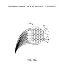 DELIVERING LIGHT BEAMS THROUGH OPTICAL FIBER CORES AT A PLURALITY OF     ANGLES FOR AUGMENTED OR VIRTUAL REALITY diagram and image