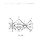 DELIVERING LIGHT BEAMS THROUGH OPTICAL FIBER CORES AT A PLURALITY OF     ANGLES FOR AUGMENTED OR VIRTUAL REALITY diagram and image