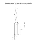 DELIVERING LIGHT BEAMS THROUGH OPTICAL FIBER CORES AT A PLURALITY OF     ANGLES FOR AUGMENTED OR VIRTUAL REALITY diagram and image