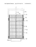 METHOD AND DEVICE FOR ENCAPSULATING A FUEL ROD OR A FUEL ROD SECTION FOR     TEMPORARY STORAGE diagram and image