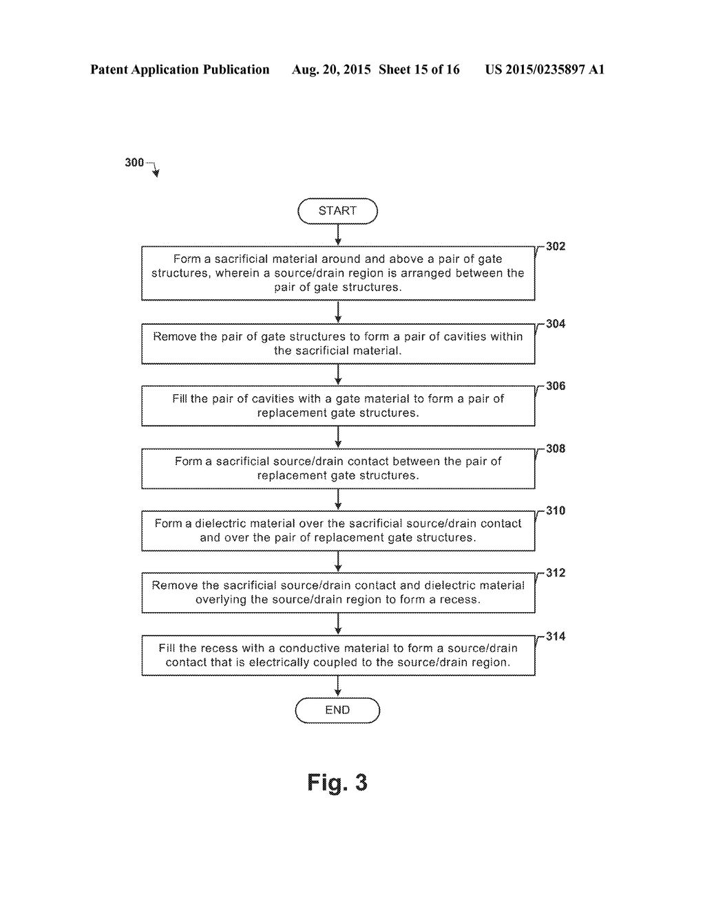 Reverse Tone Self-Aligned Contact - diagram, schematic, and image 16