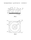 LED PACKAGE HAVING MUSHROOM-SHAPED LENS WITH VOLUME DIFFUSER diagram and image