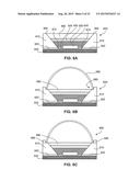 LED PACKAGE HAVING MUSHROOM-SHAPED LENS WITH VOLUME DIFFUSER diagram and image