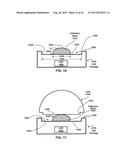 LED PACKAGE HAVING MUSHROOM-SHAPED LENS WITH VOLUME DIFFUSER diagram and image