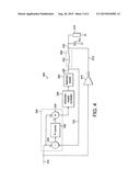 Modulated supply stage with feedback to switched supply diagram and image