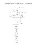 Device for generating an alternate radiofrequency electromagnetic field,     control method and plant using such device diagram and image