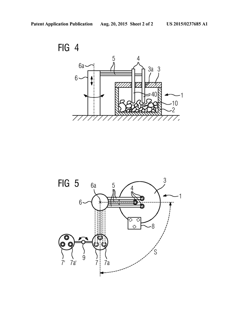 DEVICE AND METHOD FOR CHANGING AT LEAST ONE ELECTRODE OF A     MELT-METALLURGICAL VESSEL - diagram, schematic, and image 03