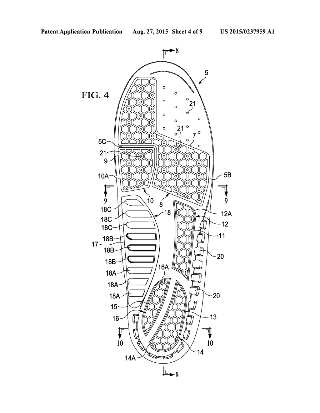 Basketball Insole - diagram, schematic, and image 05