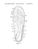 Basketball Insole diagram and image