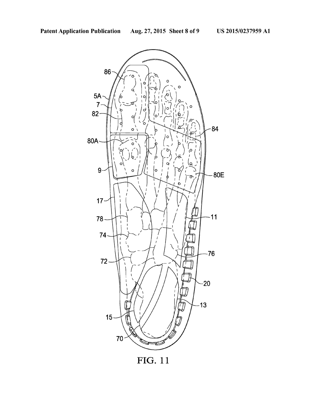 Basketball Insole - diagram, schematic, and image 09