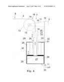 SUPPORT APPARATUS FOR EQUIPMENT FOR LYING OR SITTING ON diagram and image