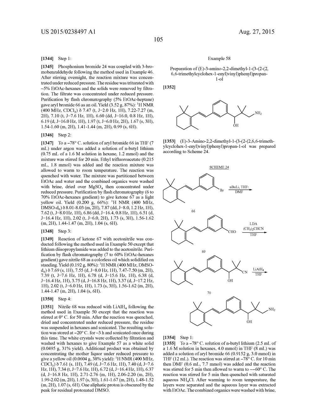 STYRENYL DERIVATIVE COMPOUNDS FOR TREATING OPHTHALMIC DISEASES AND     DISORDERS - diagram, schematic, and image 108