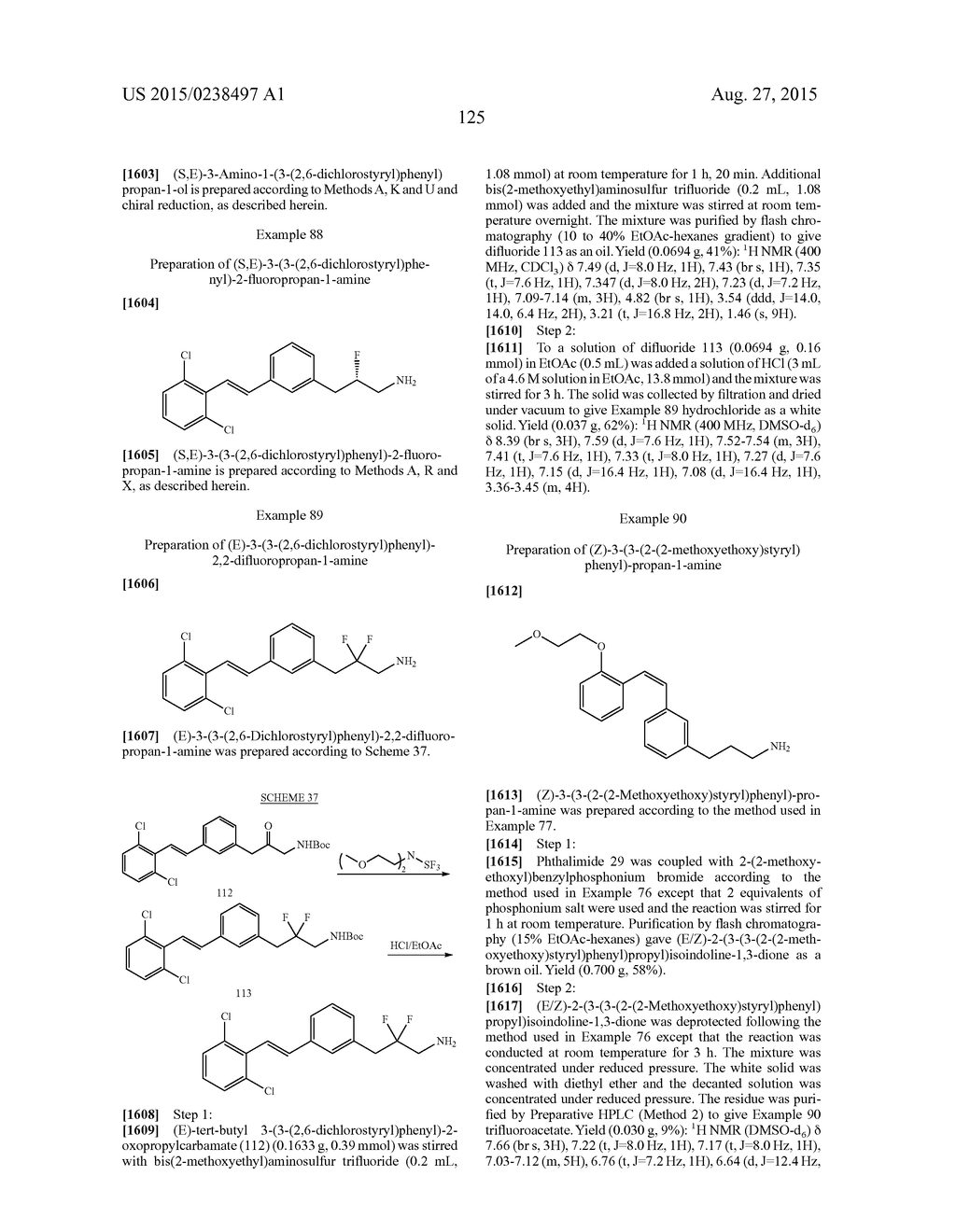 STYRENYL DERIVATIVE COMPOUNDS FOR TREATING OPHTHALMIC DISEASES AND     DISORDERS - diagram, schematic, and image 128