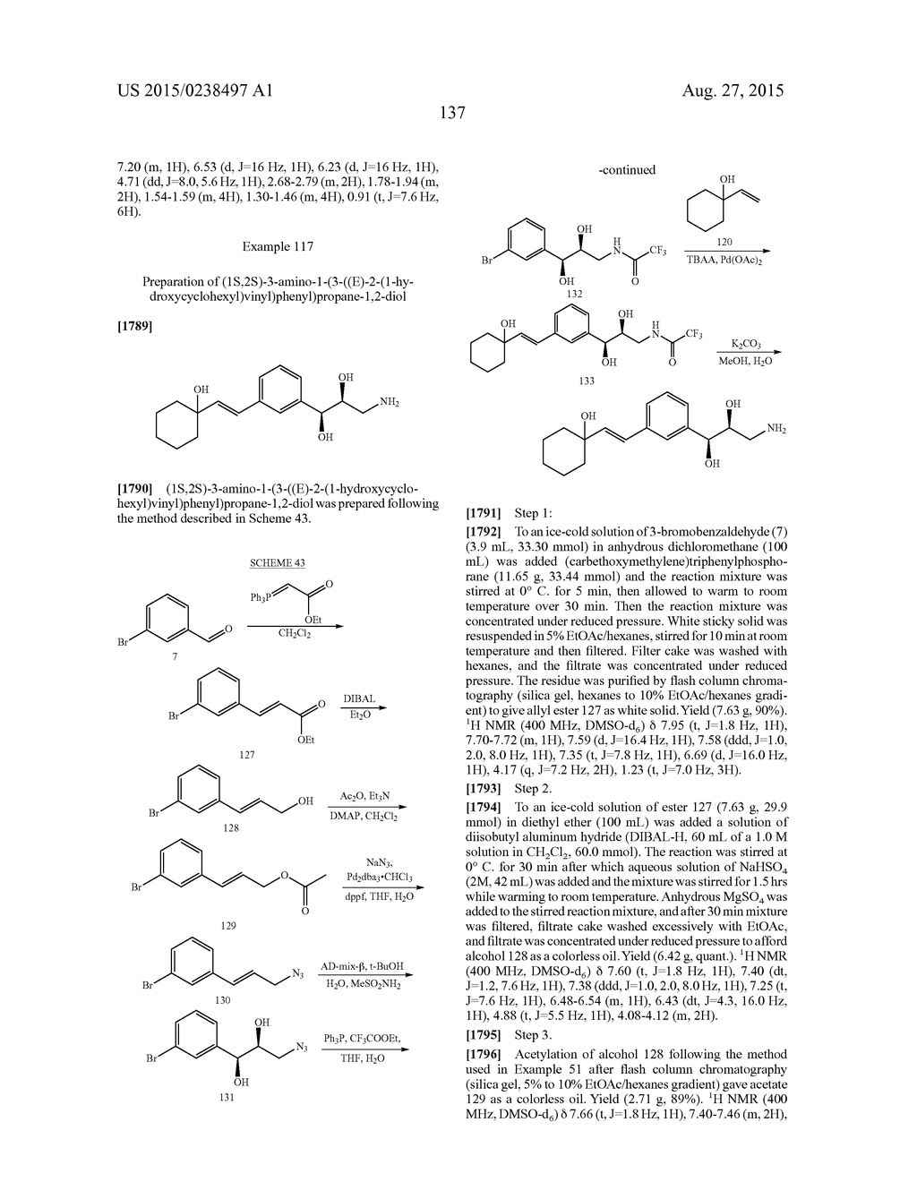 STYRENYL DERIVATIVE COMPOUNDS FOR TREATING OPHTHALMIC DISEASES AND     DISORDERS - diagram, schematic, and image 140