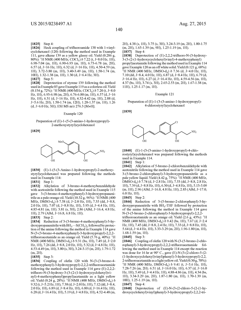 STYRENYL DERIVATIVE COMPOUNDS FOR TREATING OPHTHALMIC DISEASES AND     DISORDERS - diagram, schematic, and image 143