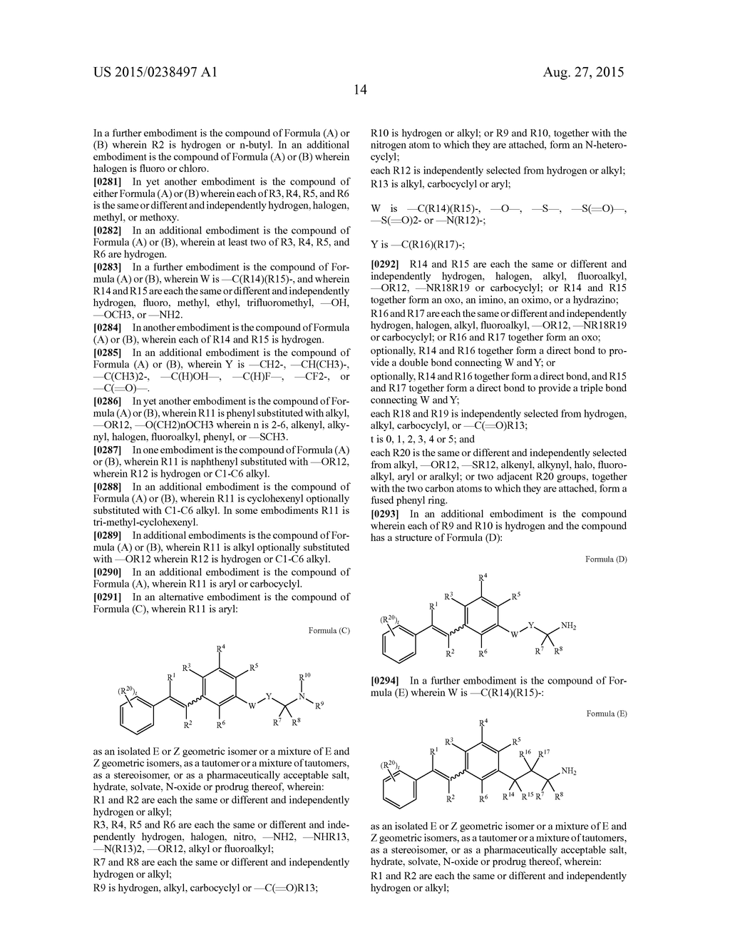 STYRENYL DERIVATIVE COMPOUNDS FOR TREATING OPHTHALMIC DISEASES AND     DISORDERS - diagram, schematic, and image 17
