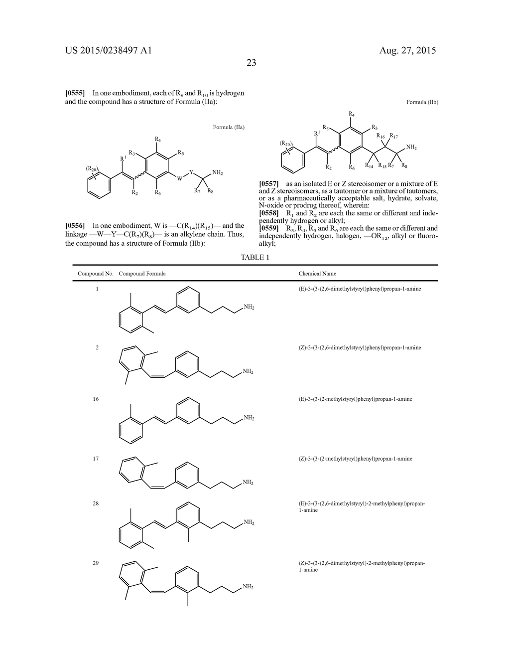 STYRENYL DERIVATIVE COMPOUNDS FOR TREATING OPHTHALMIC DISEASES AND     DISORDERS - diagram, schematic, and image 26