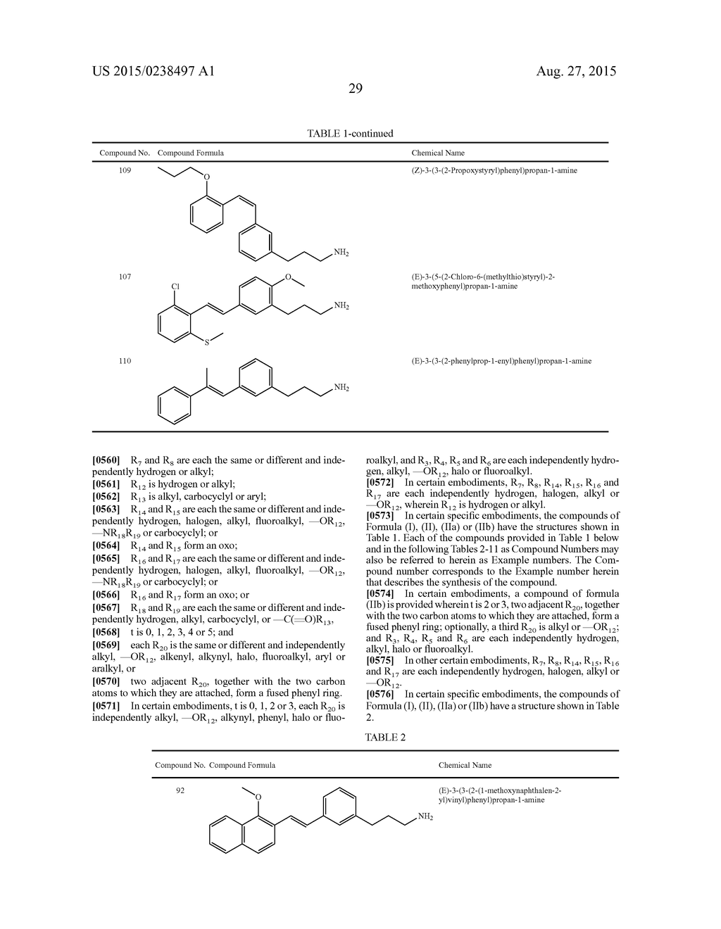 STYRENYL DERIVATIVE COMPOUNDS FOR TREATING OPHTHALMIC DISEASES AND     DISORDERS - diagram, schematic, and image 32