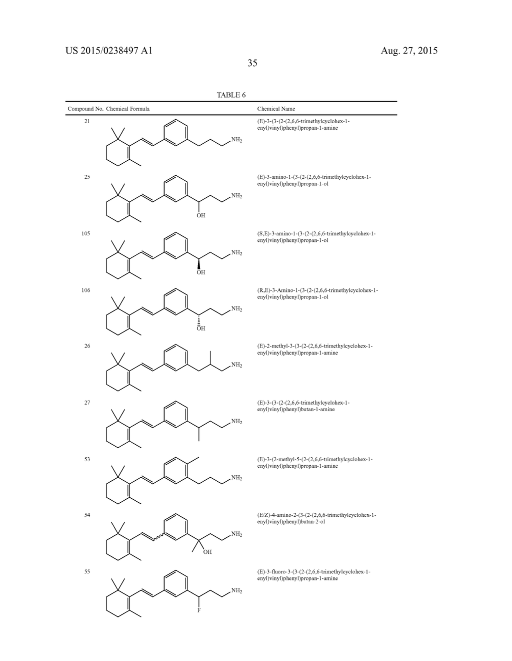 STYRENYL DERIVATIVE COMPOUNDS FOR TREATING OPHTHALMIC DISEASES AND     DISORDERS - diagram, schematic, and image 38