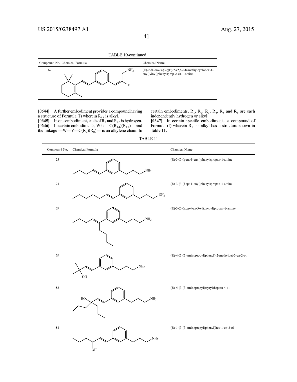 STYRENYL DERIVATIVE COMPOUNDS FOR TREATING OPHTHALMIC DISEASES AND     DISORDERS - diagram, schematic, and image 44