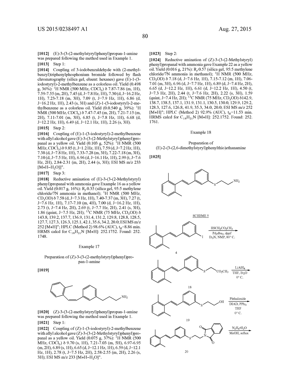 STYRENYL DERIVATIVE COMPOUNDS FOR TREATING OPHTHALMIC DISEASES AND     DISORDERS - diagram, schematic, and image 83