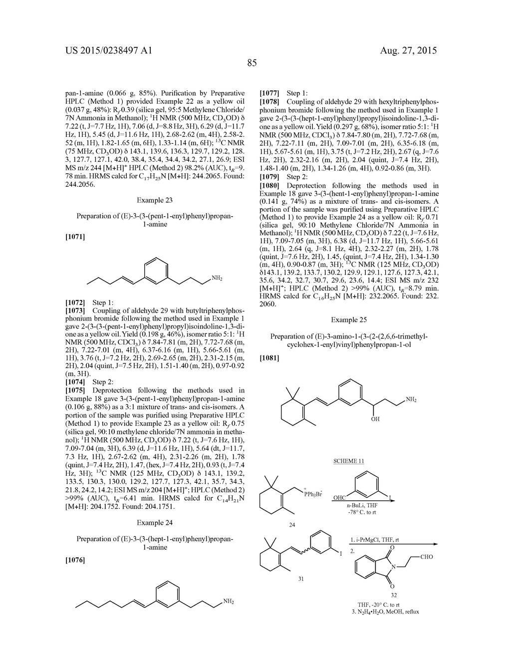 STYRENYL DERIVATIVE COMPOUNDS FOR TREATING OPHTHALMIC DISEASES AND     DISORDERS - diagram, schematic, and image 88