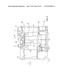 TURBINE ABRADABLE LAYER WITH ZIG ZAG GROOVE PATTERN diagram and image