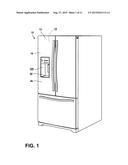 VACUUM PACKAGED 3D VACUUM INSULATED DOOR STRUCTURE AND METHOD THEREFOR     USING A TOOLING FIXTURE diagram and image