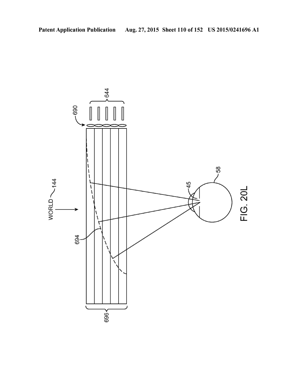 INDUCING PHASE DELAYS TO VARY AN AGGREGATE WAVEFRONT FOR AUGMENTED OR     VIRTUAL REALITY - diagram, schematic, and image 111