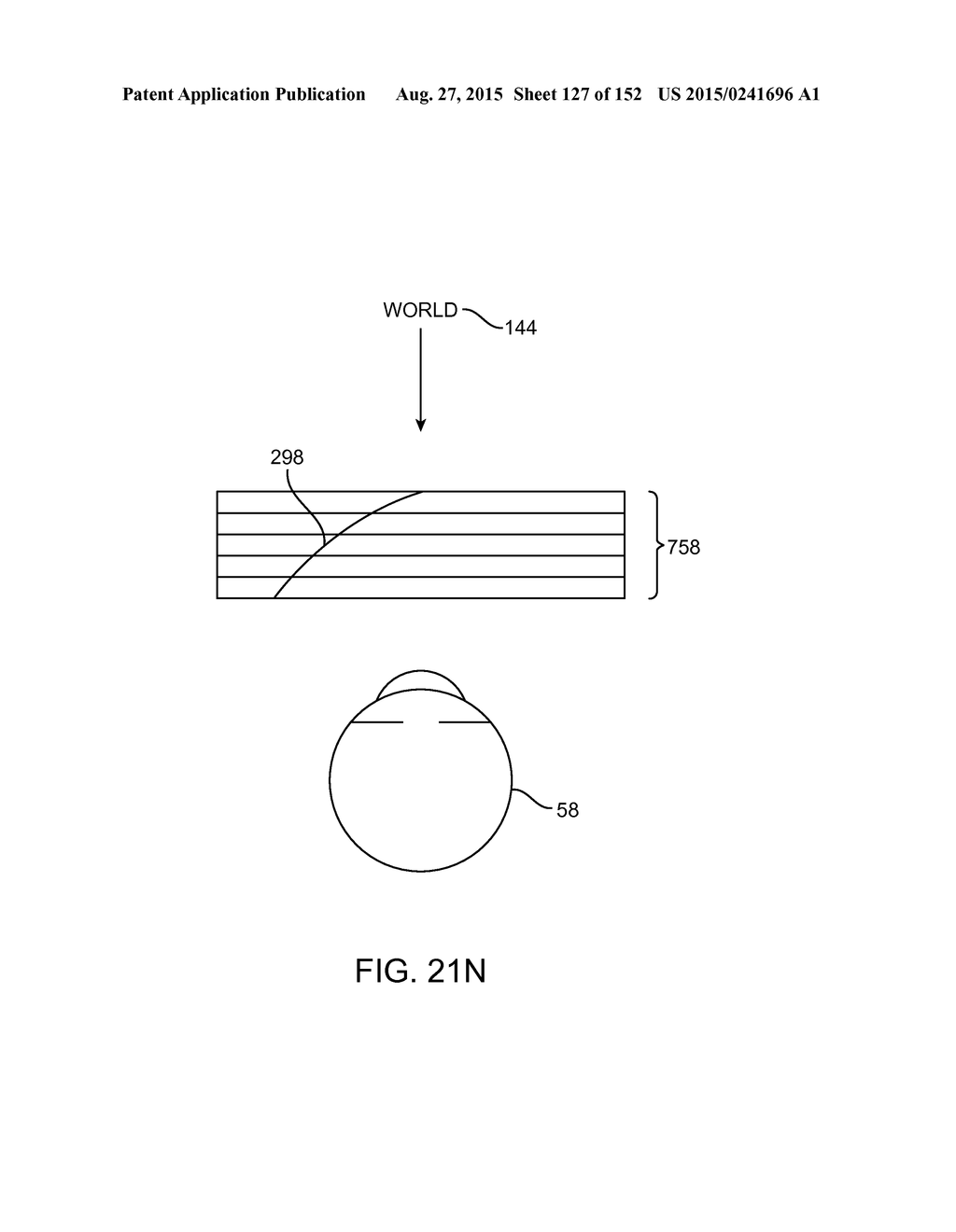 INDUCING PHASE DELAYS TO VARY AN AGGREGATE WAVEFRONT FOR AUGMENTED OR     VIRTUAL REALITY - diagram, schematic, and image 128